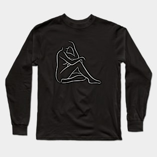 Thoughtful Thea Long Sleeve T-Shirt